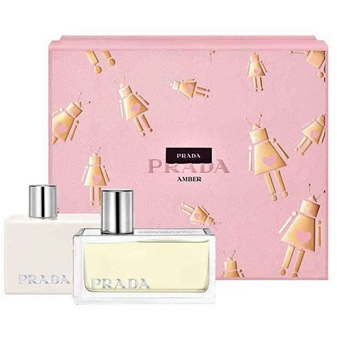 prada amber perfume boots|prada amber gift set.